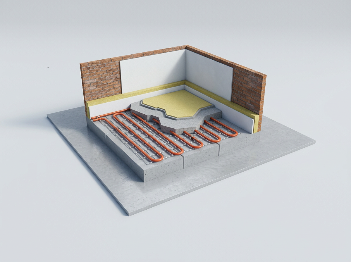 Shema talnega ogrevanja