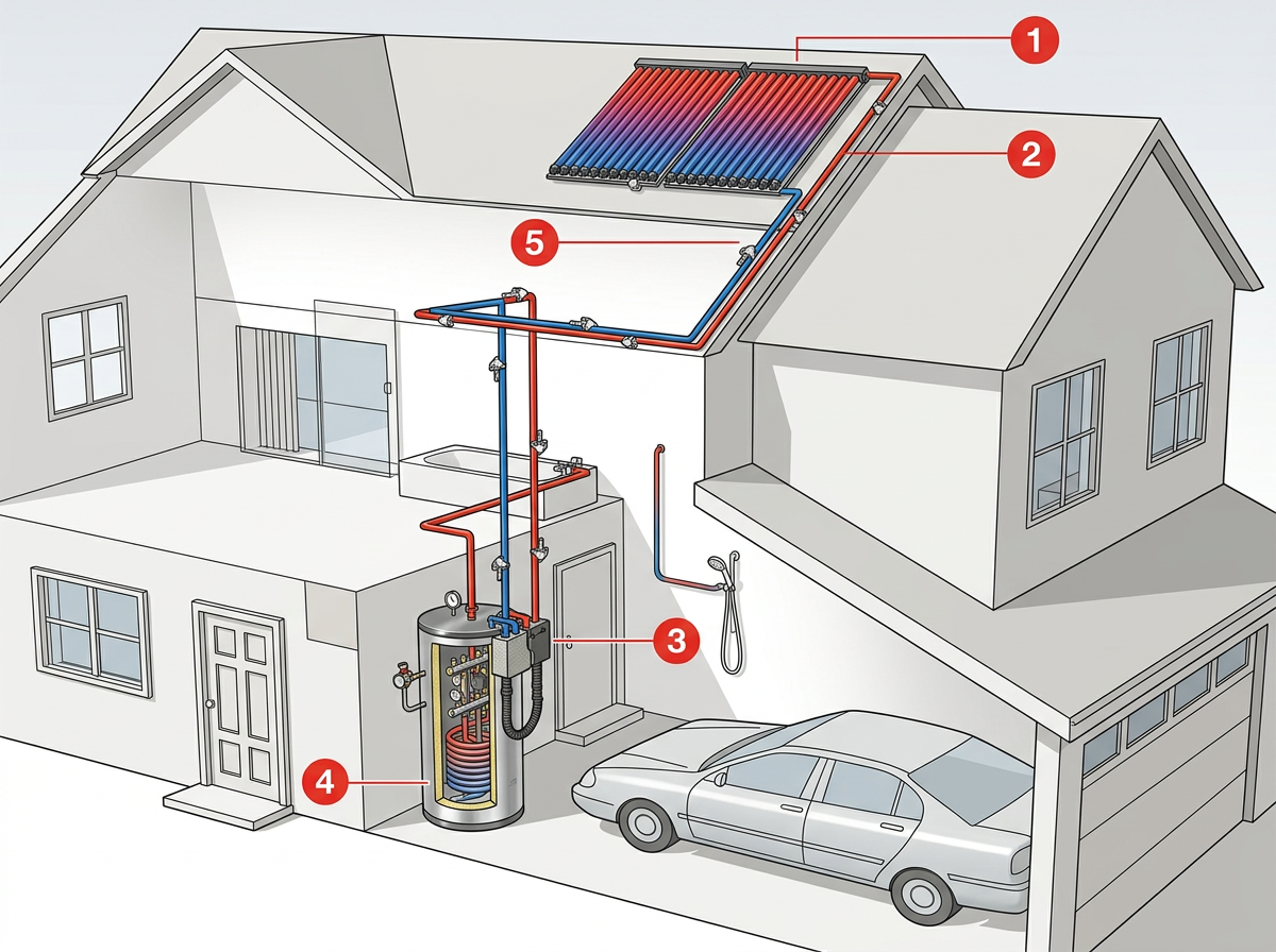 Sonnenkraft solarni sistem